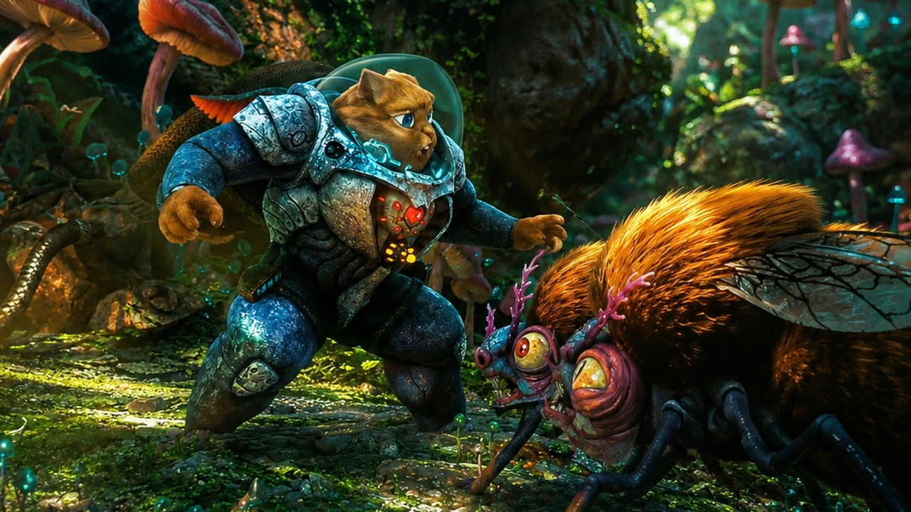 Space Cat Hob artwork